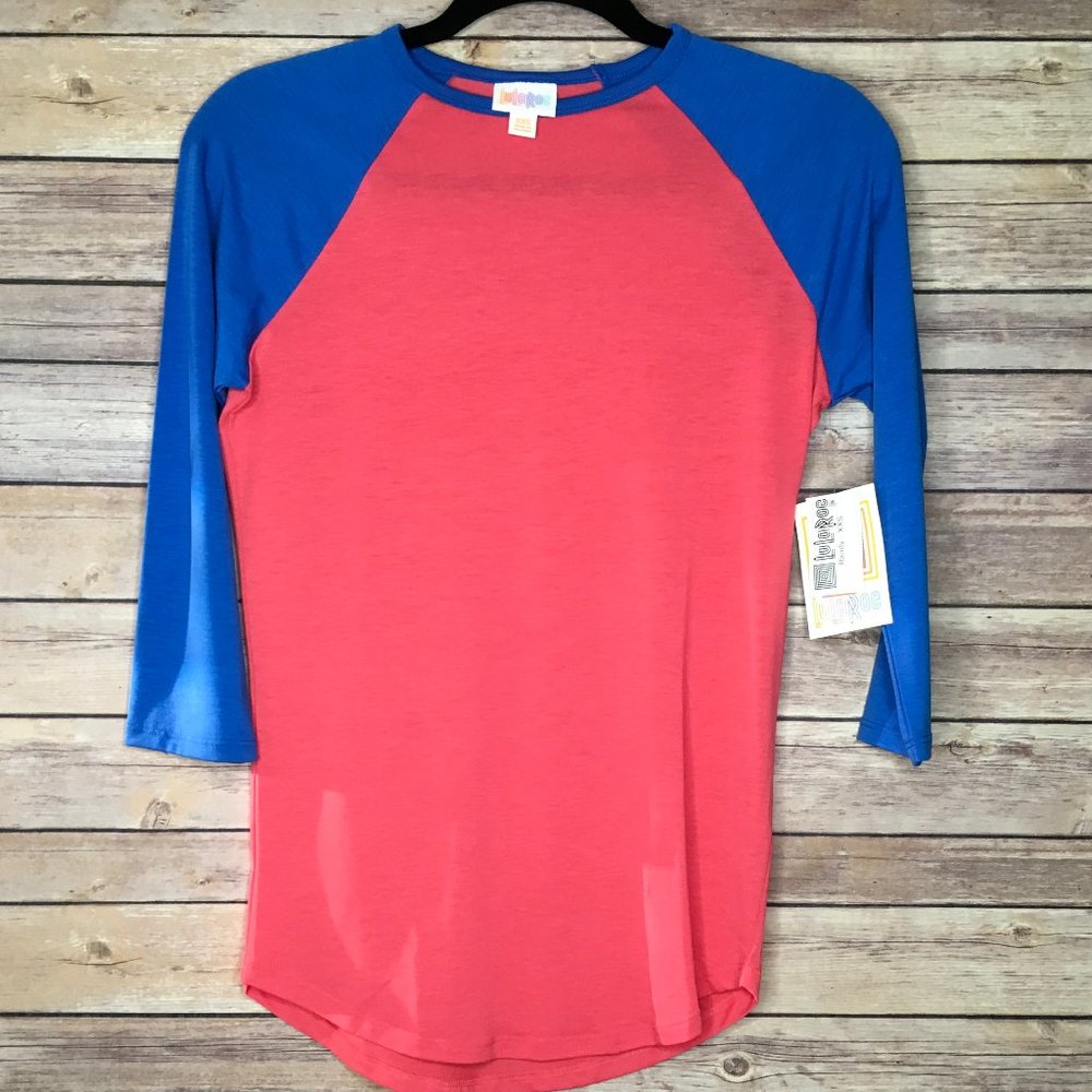 LulaRoe (1.0) XXS Randy Solid Print - BNWT